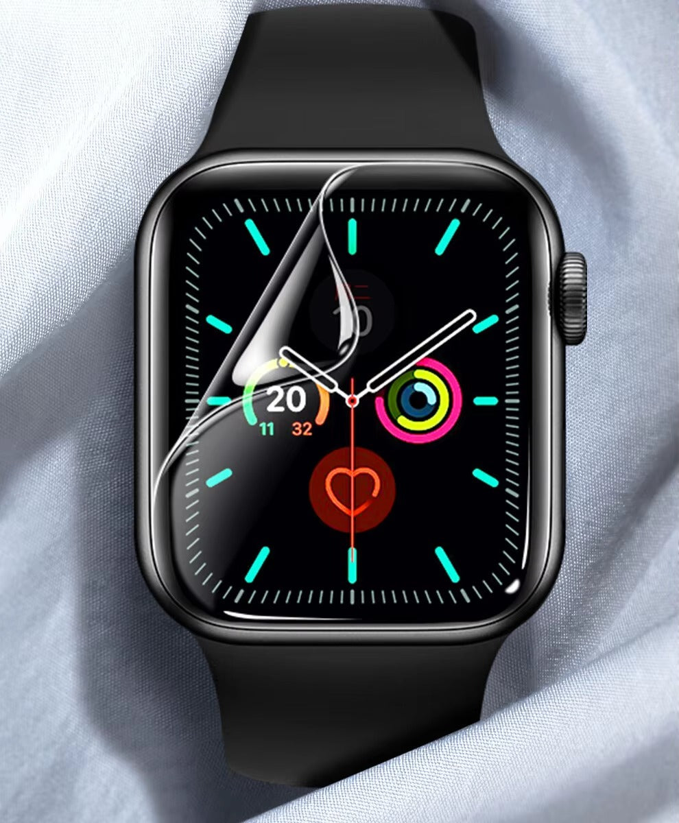 Premium 2-Pack Apple Watch Screen Protector – HD Full Adhesive  Scratch-Resistant Display Guard for 40mm to 45mm Smartwatch