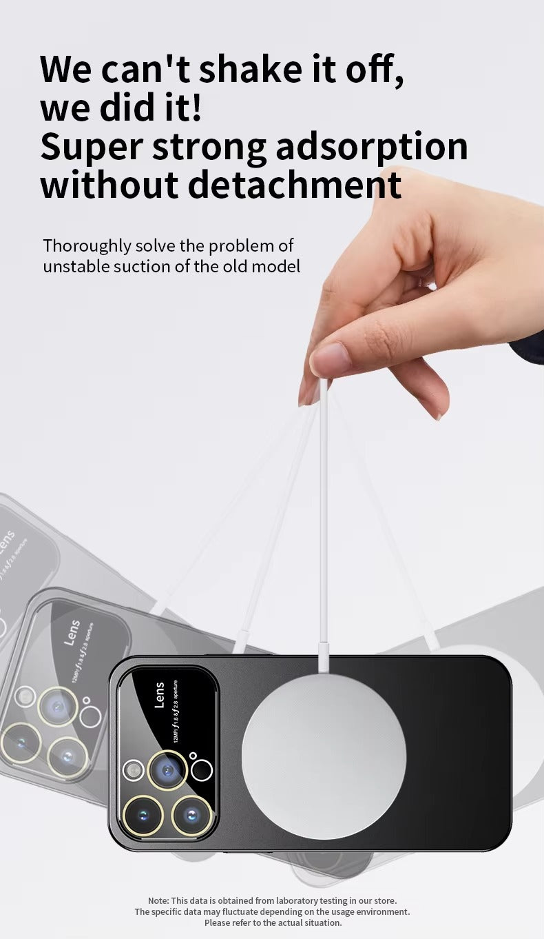 Luxury Leather Apple iPhone Case, MagSafe Compatible, Ultra Thin Magnetic Shockproof Full Protection 