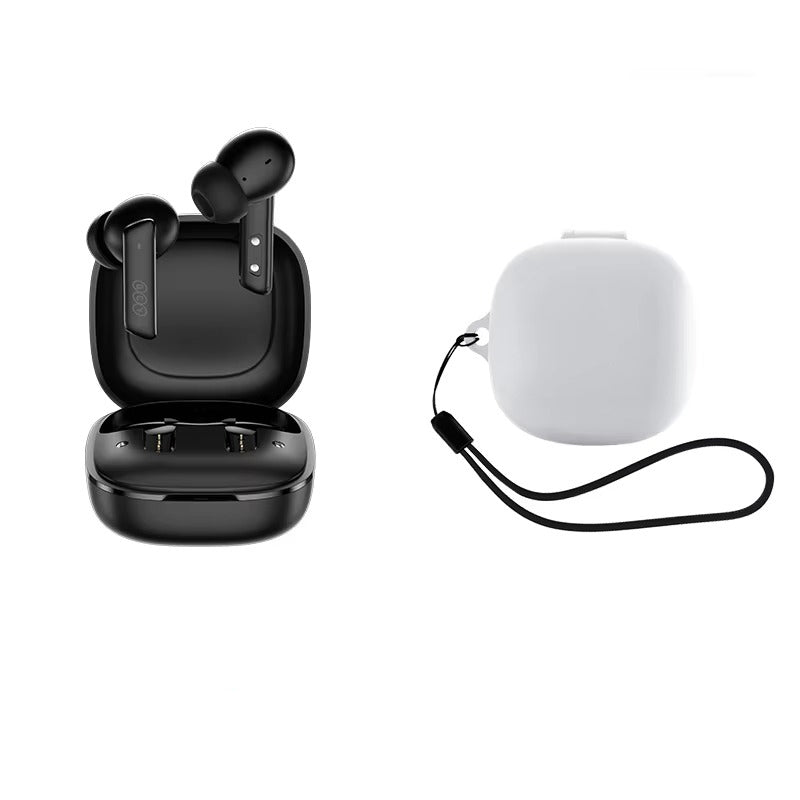 Premium, ANC Wireless Headphones –  Bluetooth 5.2 Earphones with 6-Mic ENC, HD Call, Transparency Mode for Apple iPhone