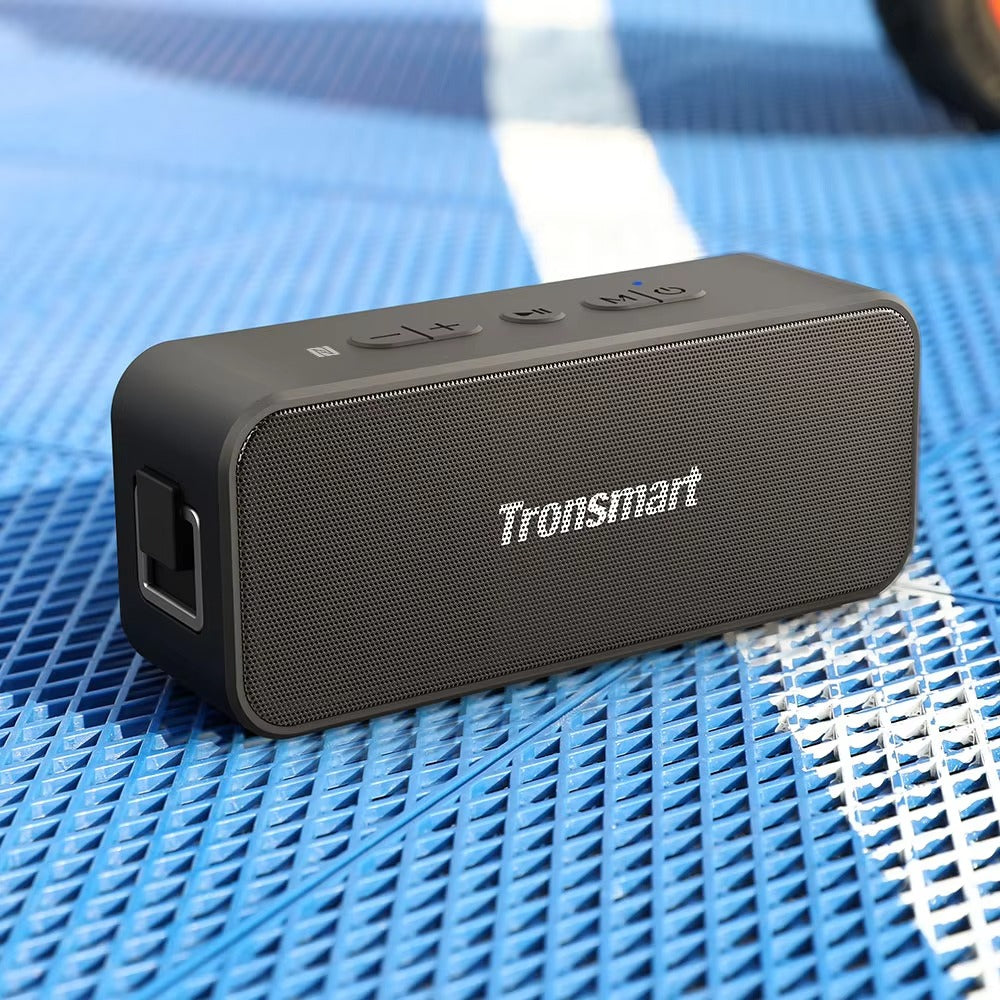 High Quality Portable Bluetooth Speaker – 20W Deep Bass, IPX7 Waterproof, NFC, 24H Playtime, Micro SD, Voice Assistant, True Wireless Stereo, USB-C Charging