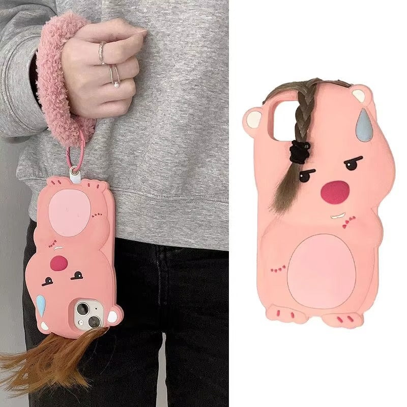 Premium Apple iPhone Case, MagSafe Compatible, Camera Lens and Screen Protection, Ultra Thin, Shockproof, Magnetic, Full All Around Protection, Cartoon Beaver Soft Cover