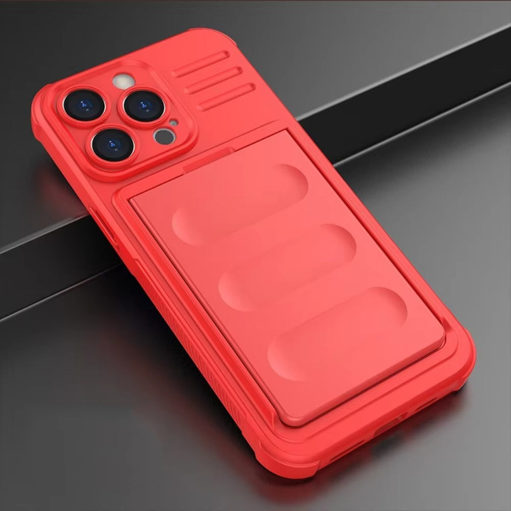 Robust Apple iPhone Case, MagSafe Compatible, Camera Lens and Screen Protection, Ultra Thin, Shockproof, Magnetic, Full All Around Protection, Slide Card Armor Cover