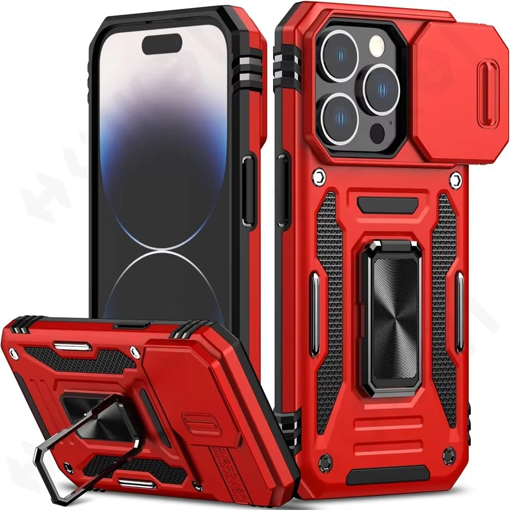 Premium Apple iPhone Case, Camera Protection, Screen Protection, Ultra Thin, Shockproof, Magnetic, Full All Around Protection