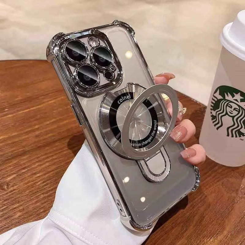 Luxury Apple iPhone Case Compatible, Camera Lens & Screen Protection, Ultra Thin Shockproof Full All Around Protection Cover