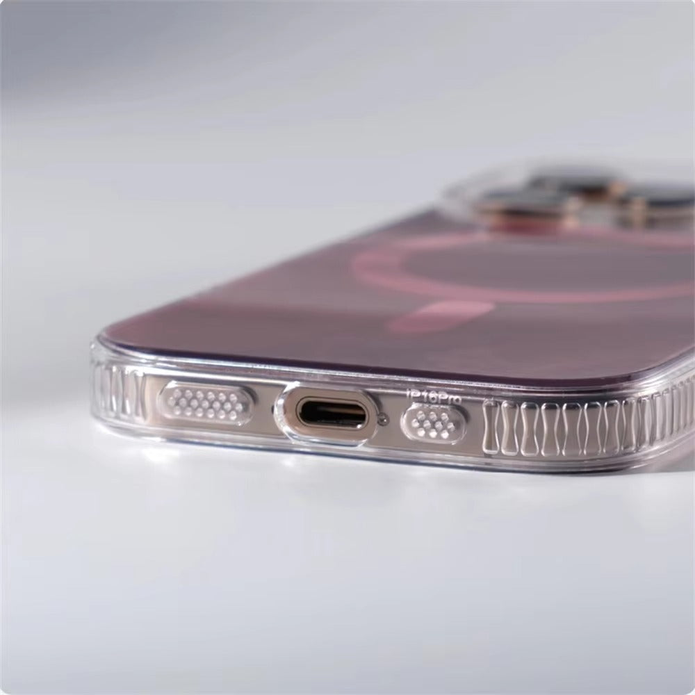 Luxury Apple iPhone Case Camera Lens & Screen Protection, Ultra Thin Shockproof Magnetic Full All Around Protection Cover 