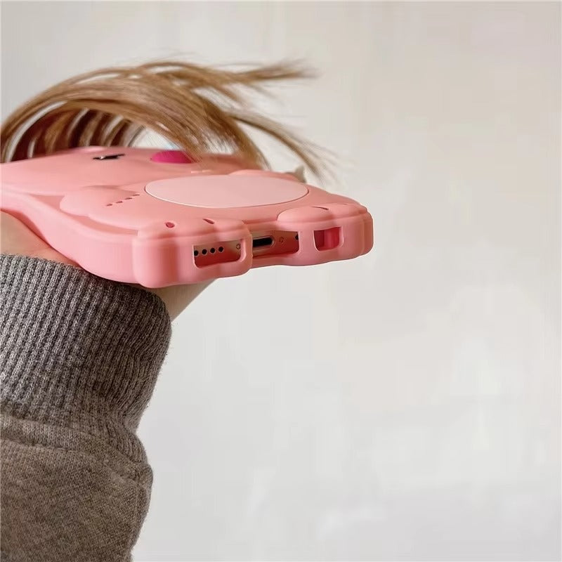 Premium Apple iPhone Case, MagSafe Compatible, Camera Lens and Screen Protection, Ultra Thin, Shockproof, Magnetic, Full All Around Protection, Cartoon Beaver Soft Cover