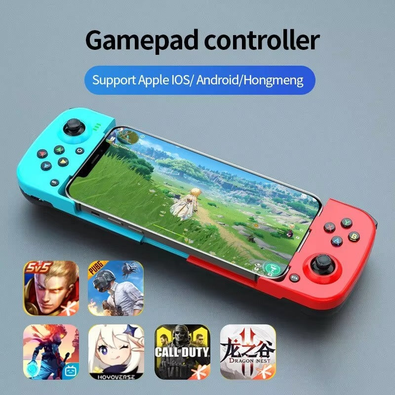 High Quality Wireless Game Controller for iPhone, Stretchable Bluetooth Gamepad, Direct-Connect Mobile Gaming Joystick 