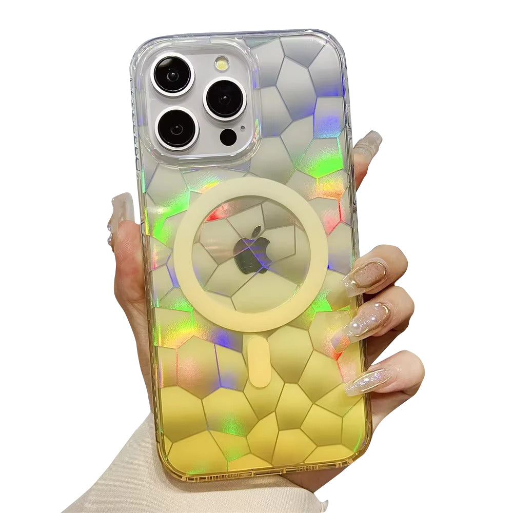 Luxury Apple iPhone Case Camera Lens & Screen Protection, Ultra Thin Shockproof Magnetic Full All Around Protection Cover 