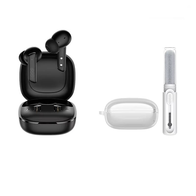 Premium, ANC Wireless Headphones –  Bluetooth 5.2 Earphones with 6-Mic ENC, HD Call, Transparency Mode for Apple iPhone