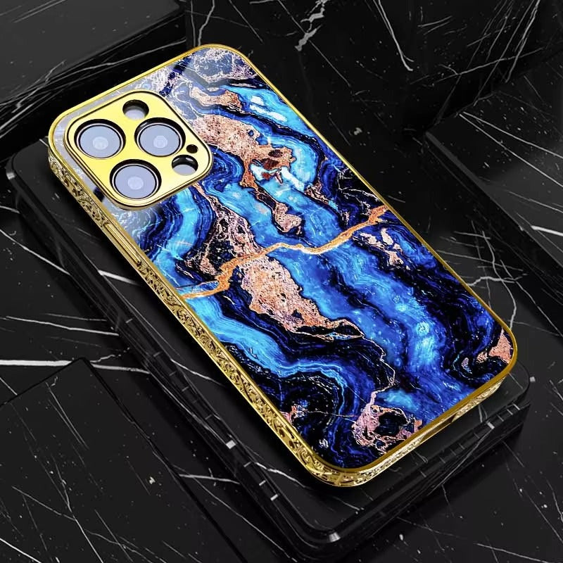 Luxury Apple iPhone Case, MagSafe Compatible, Camera Lens Protection, Screen Protection, Ultra Thin, Shockproof Cover 