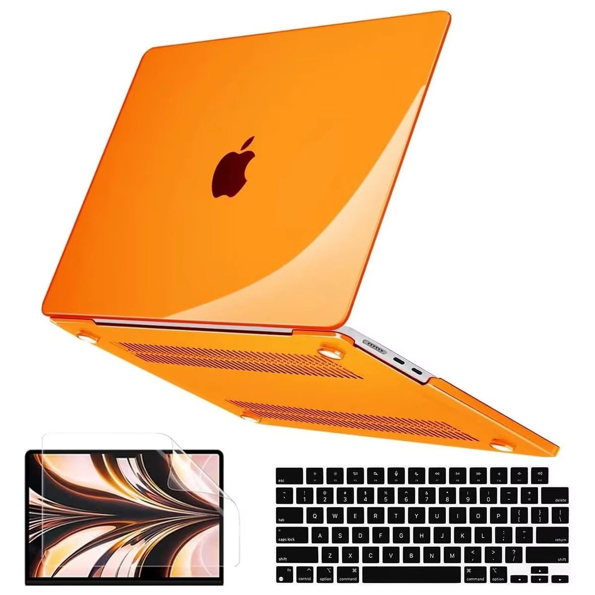 Premium Hard Shell Case for MacBook Air 13.6, 15 M1, M2 and Pro 13, 14, 16 – Slim, Protective Laptop Cover for Apple Notebook, Scratch-Resistant and Lightweight
