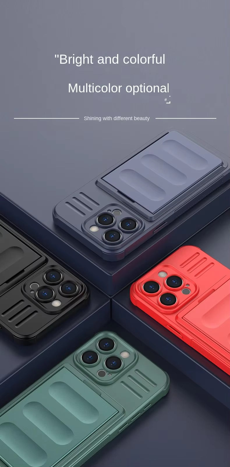 Robust Apple iPhone Case, MagSafe Compatible, Camera Lens and Screen Protection, Ultra Thin, Shockproof, Magnetic, Full All Around Protection, Slide Card Armor Cover