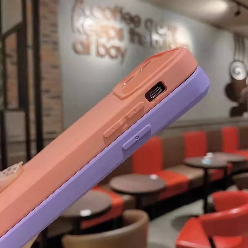 High Quality Apple iPhone Case Ultra Thin Shockproof Magnetic Full All Around Protection Cover with Sliding Camera Armor Back