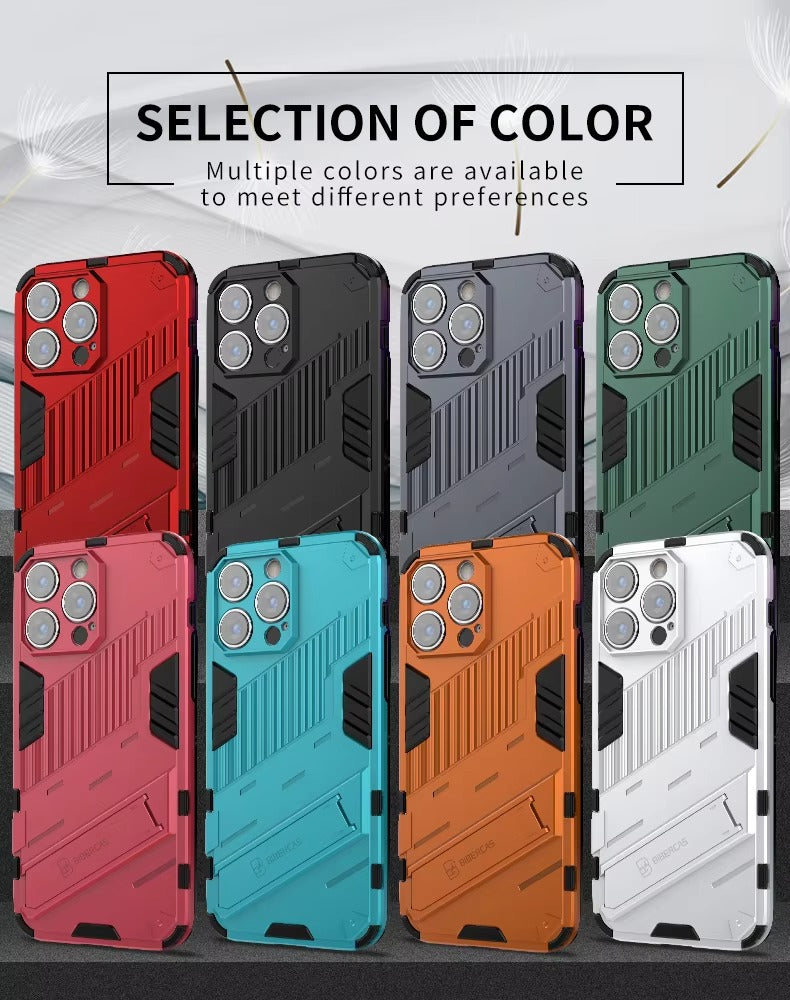 Robust Apple iPhone Case, MagSafe Compatible, Camera Lens and Screen Protection, Ultra Thin, Shockproof, Magnetic, Full All Around Protection, Armor Kickstand Cover