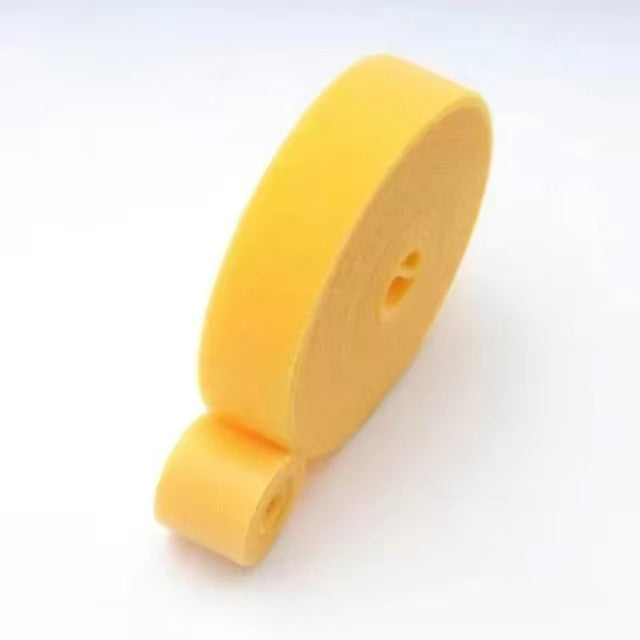 Premium, 1/5M Cable Organizer Tape – Wire Management Winder, Reusable Ties, Protector for iPhone, Headphones, Mouse, Charging 