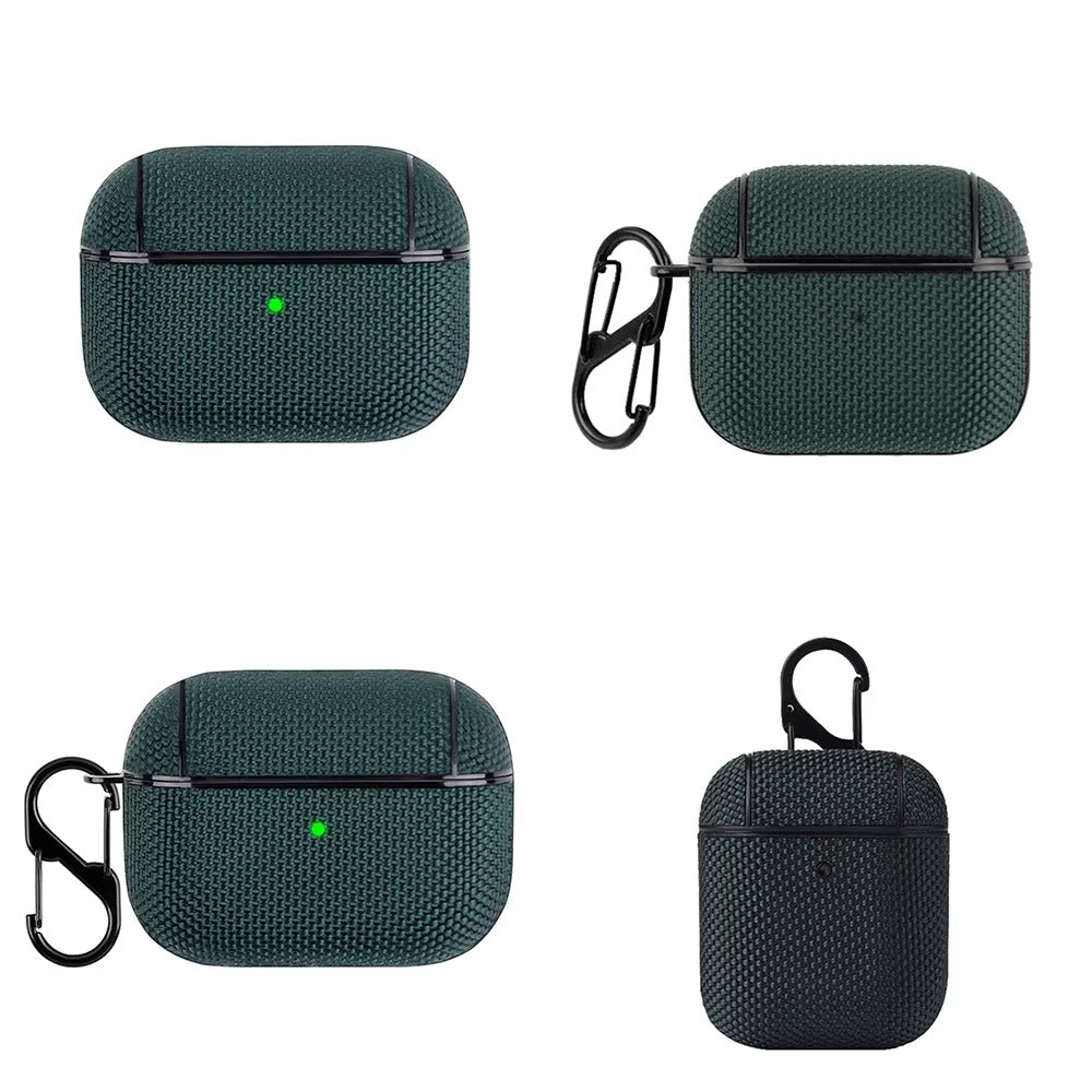 High-Quality Waterproof Nylon Case for AirPods Pro 1/2/3, USB-C Charging, Shockproof Protective Pouch for 4th Gen Wireless Earbuds and Headphones