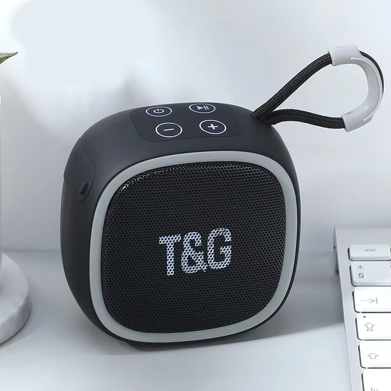 High Quality Mini Bluetooth Speaker for iPhone – Portable Wireless Outdoor Audio with Stereo Sound,TF Card & FM Radio Support
