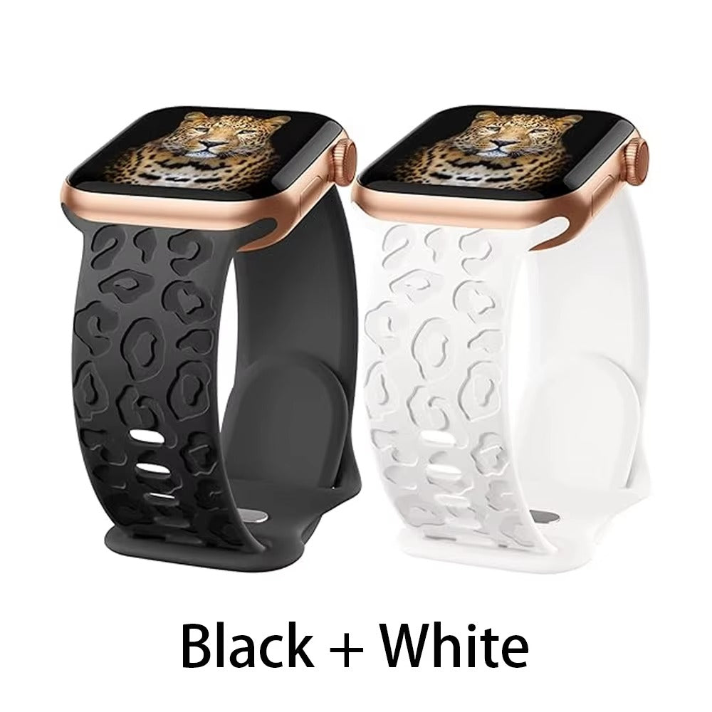 Premium Engraved Watch Band – Stylish, Adjustable Strap Bracelet for 40mm to 49mm Smartwatches, Unique Carved Design 