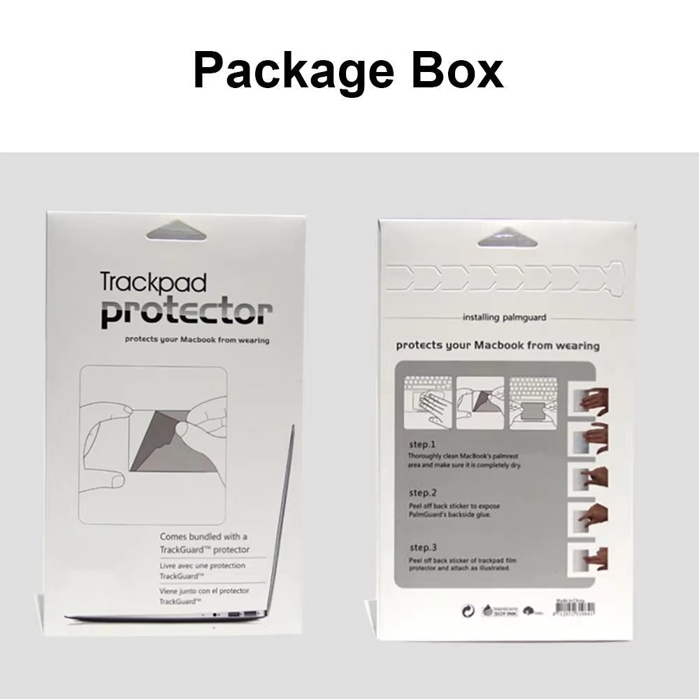 Premium Clear Touchpad Protector for MacBook Air and Pro – Anti-Scratch Transparent Film Sticker for 13, 14, 15, 16 Inch Laptops with Touch Bar, 2023 Compatible