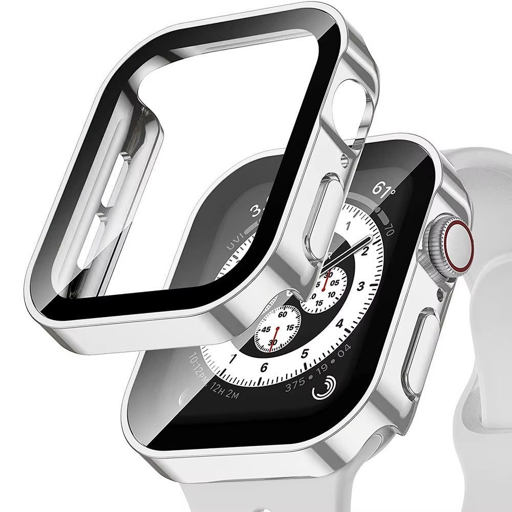 High Quality Tempered Glass Case for Apple Watch – Full Coverage Display Protector Film for 40mm to 45mm Smartwatches