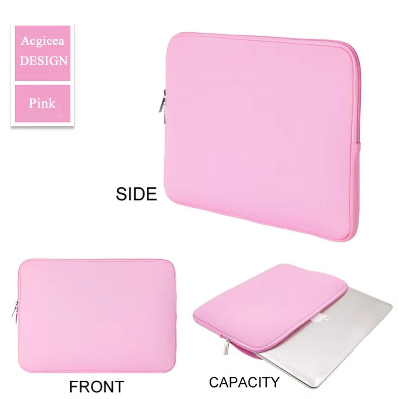 Premium Soft Laptop Bag for Notebook, MacBook Air, Pro, Retina – Protective Sleeve Case for 11, 12, 13, 14, 15, 15.6 Inch Computers, Slim and Lightweight
