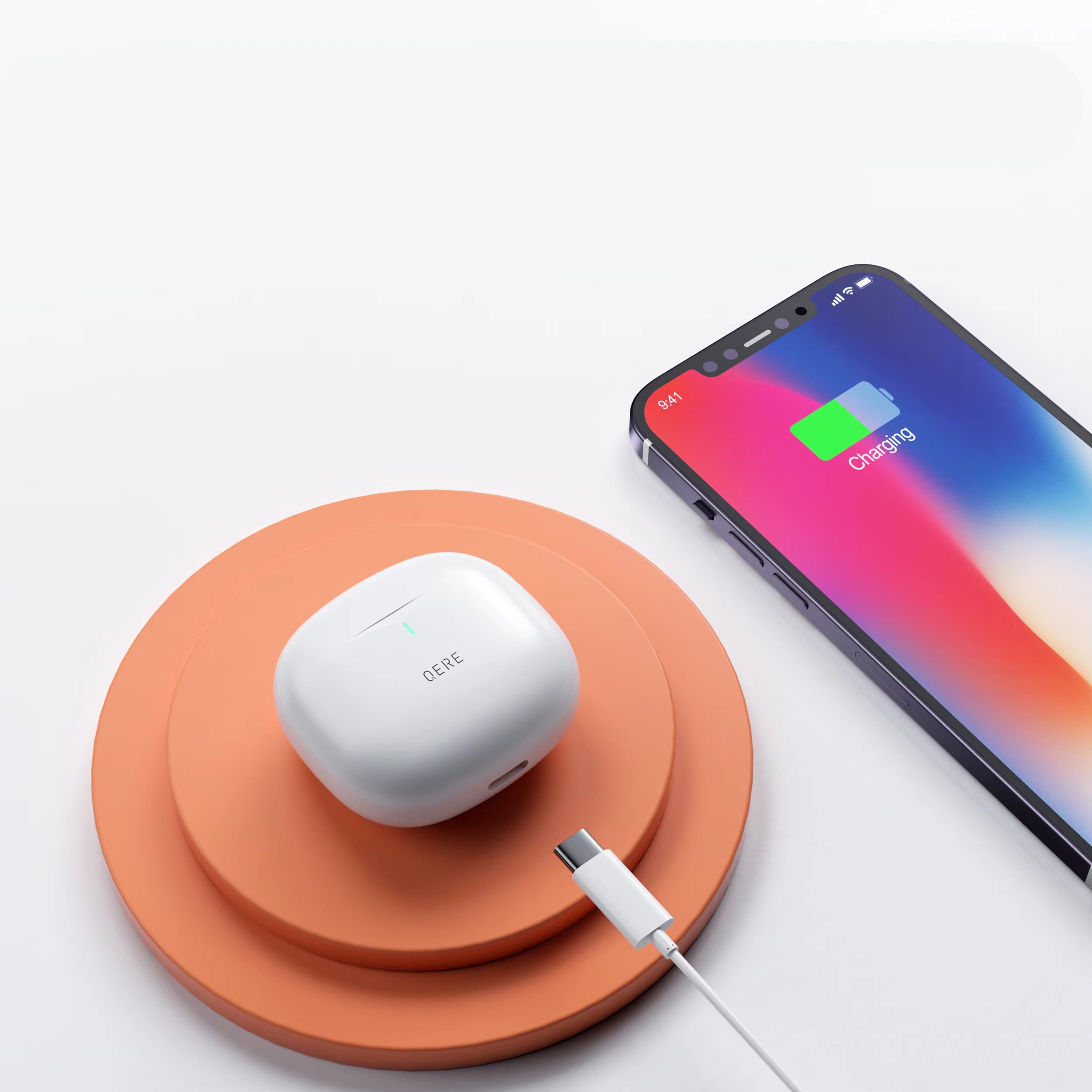 High Quality, TWS Bluetooth 5.3 Earbuds, Waterproof, Gaming Headphones with HD Microphone, 13mm Drivers, for Apple iPhone