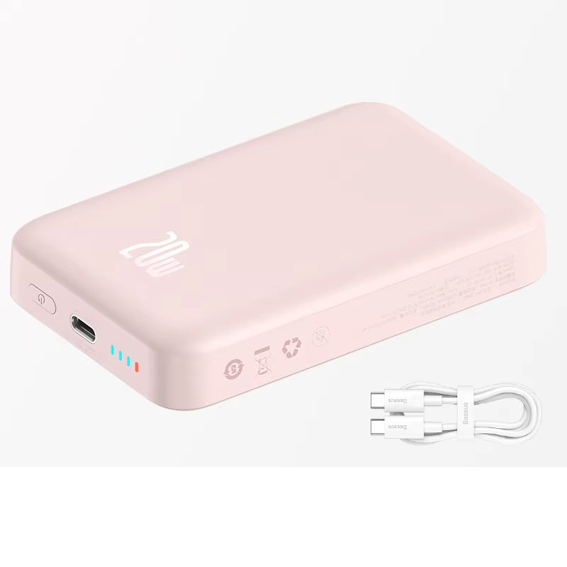 Premium, Magnetic Wireless Power Bank, 10000mAh – Mini Fast Charging Battery Pack with Auto-Wake, for iPhone