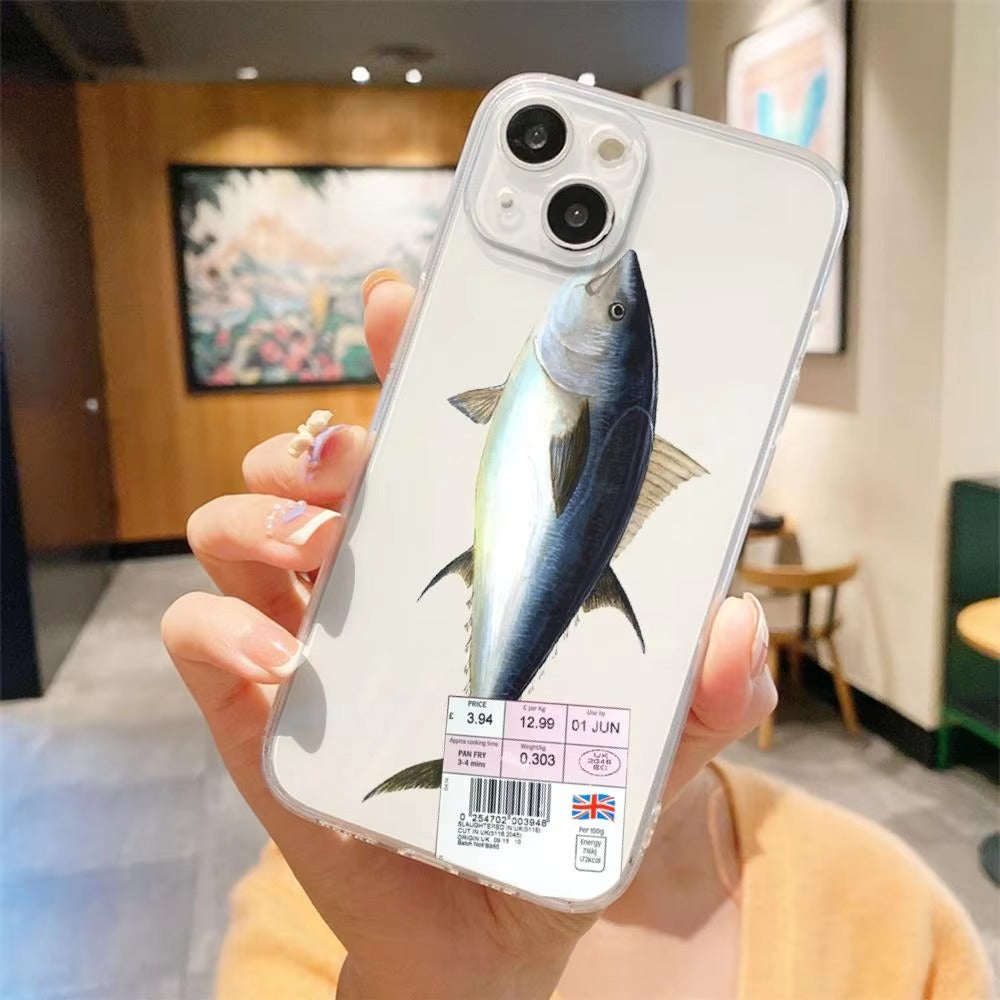 Premium Apple iPhone Case, MagSafe Compatible, Camera Lens and Screen Protection, Ultra Thin, Shockproof, Magnetic, Full All Around Protection, Funny Food Cartoon Cover