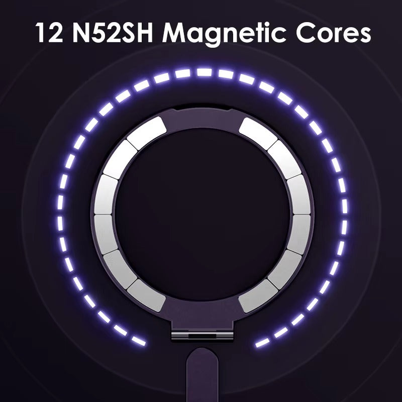 High Quality Apple iPhone Case MagSafe Compatible, Camera Lens & Screen Protection,  Cover with Aluminum Stand & Metal Lens