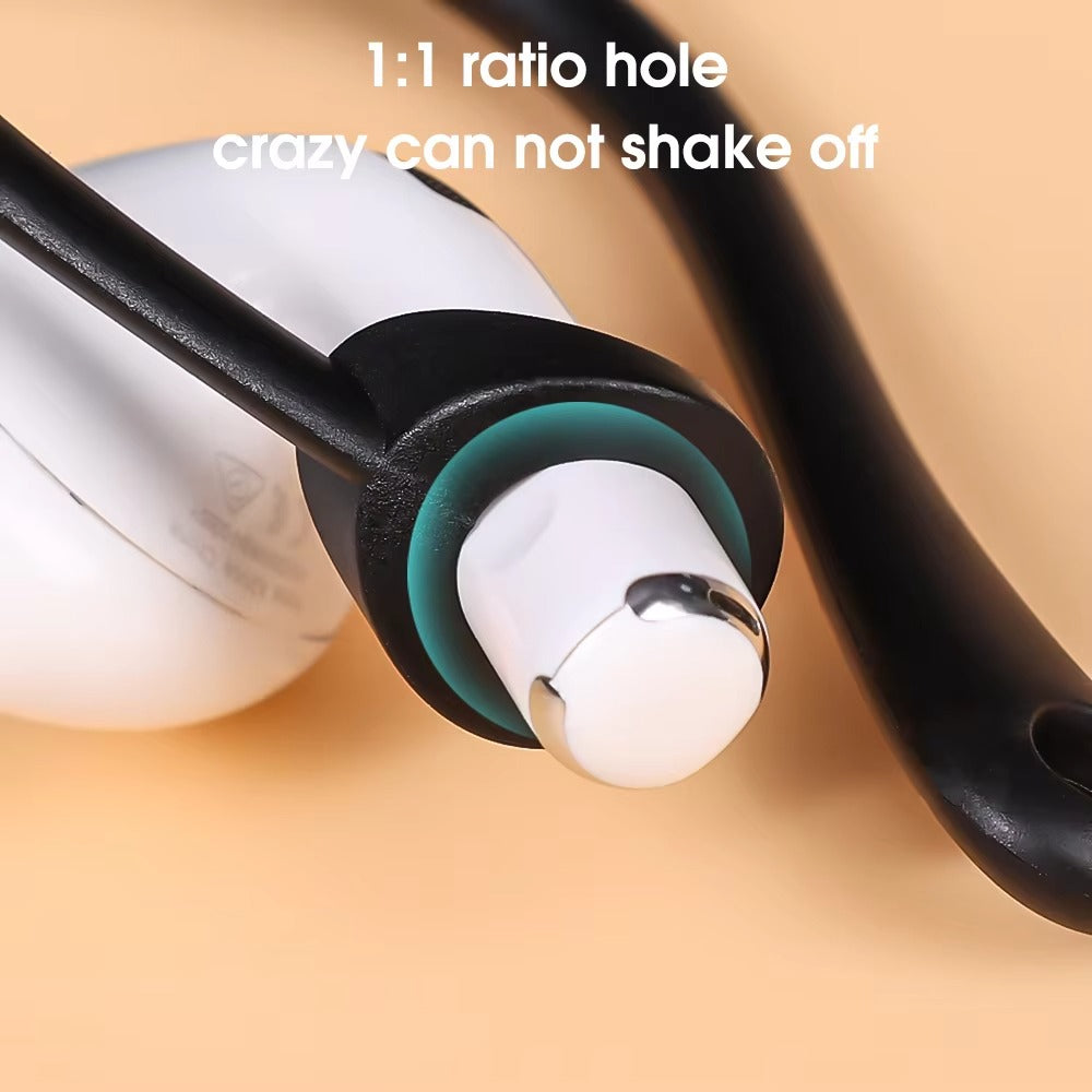 High-Quality Silicone Ear Hooks for AirPods Pro, 3 – Secure Fit Anti-Fall Accessories for Bluetooth Headphones, 1–6 Pairs Sport Ear Holder for Running & Gym