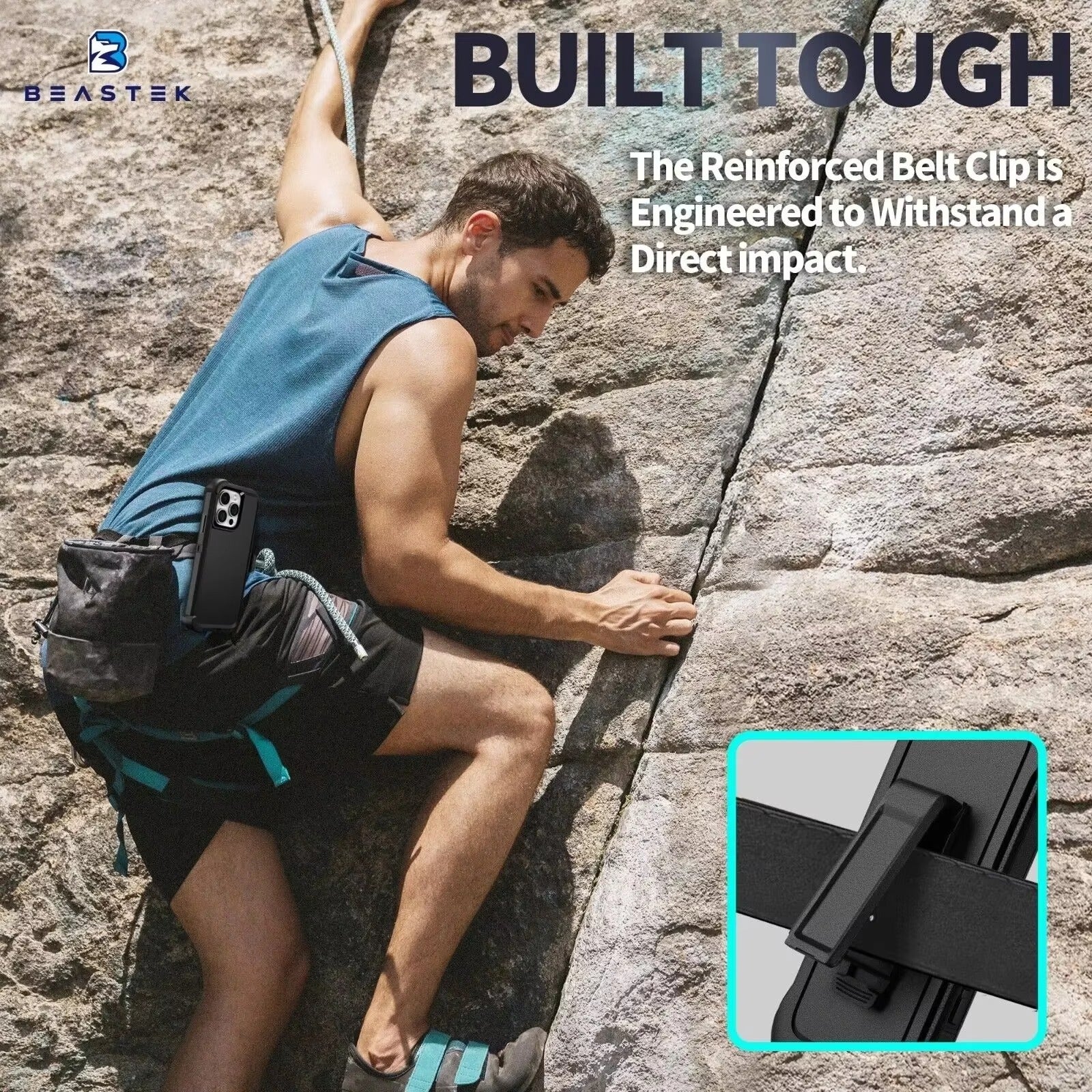 High Quality Apple iPhone Case, MagSafe Compatible, Camera Lens & Screen Protection, Ultra Thin, Shockproof, Magnetic Full All Around Cover – 3-in-1 Rugged Armor Case with Belt Clip & Dual-Layer PC+TPU Protection