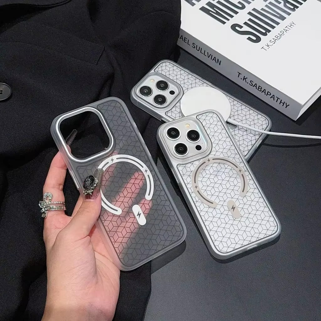 High Quality Apple iPhone Case Camera  & Screen Protection, Ultra Thin Shockproof Magnetic Full All Around Protection Cover 