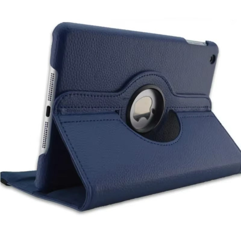 Premium 360° Rotating PU Leather iPad Case – Smart Cover with Auto Sleep/Wake, Shockproof Stand for 12.9" Pro & Air Tablets, Durable & Washable
