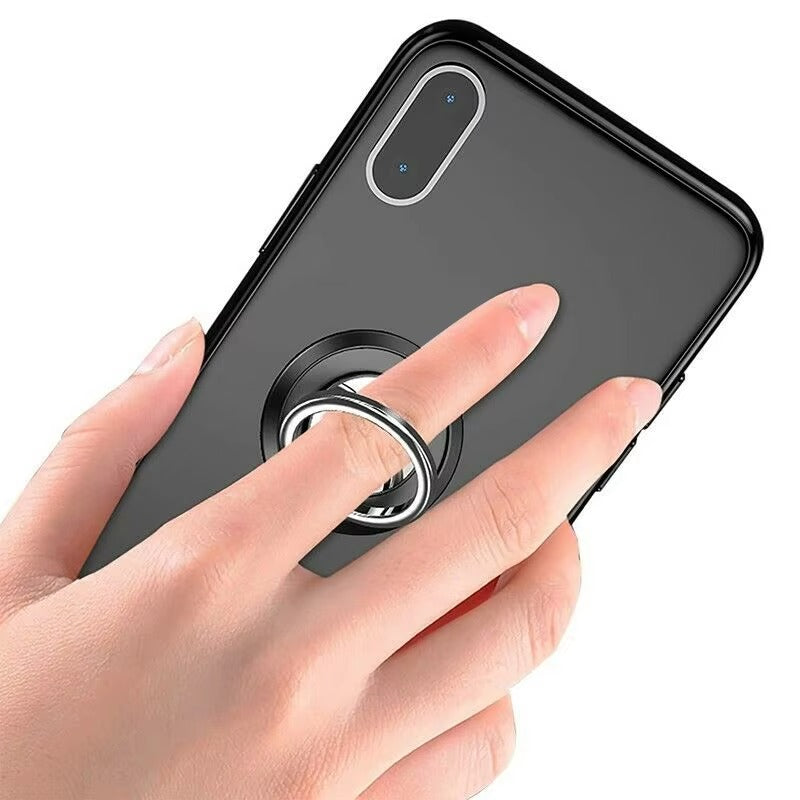 Premium, Metal Finger Ring Phone Holder – 180° Rotatable, Grip Stand Mount, Universal Smartphone Holder for Apple iPhone