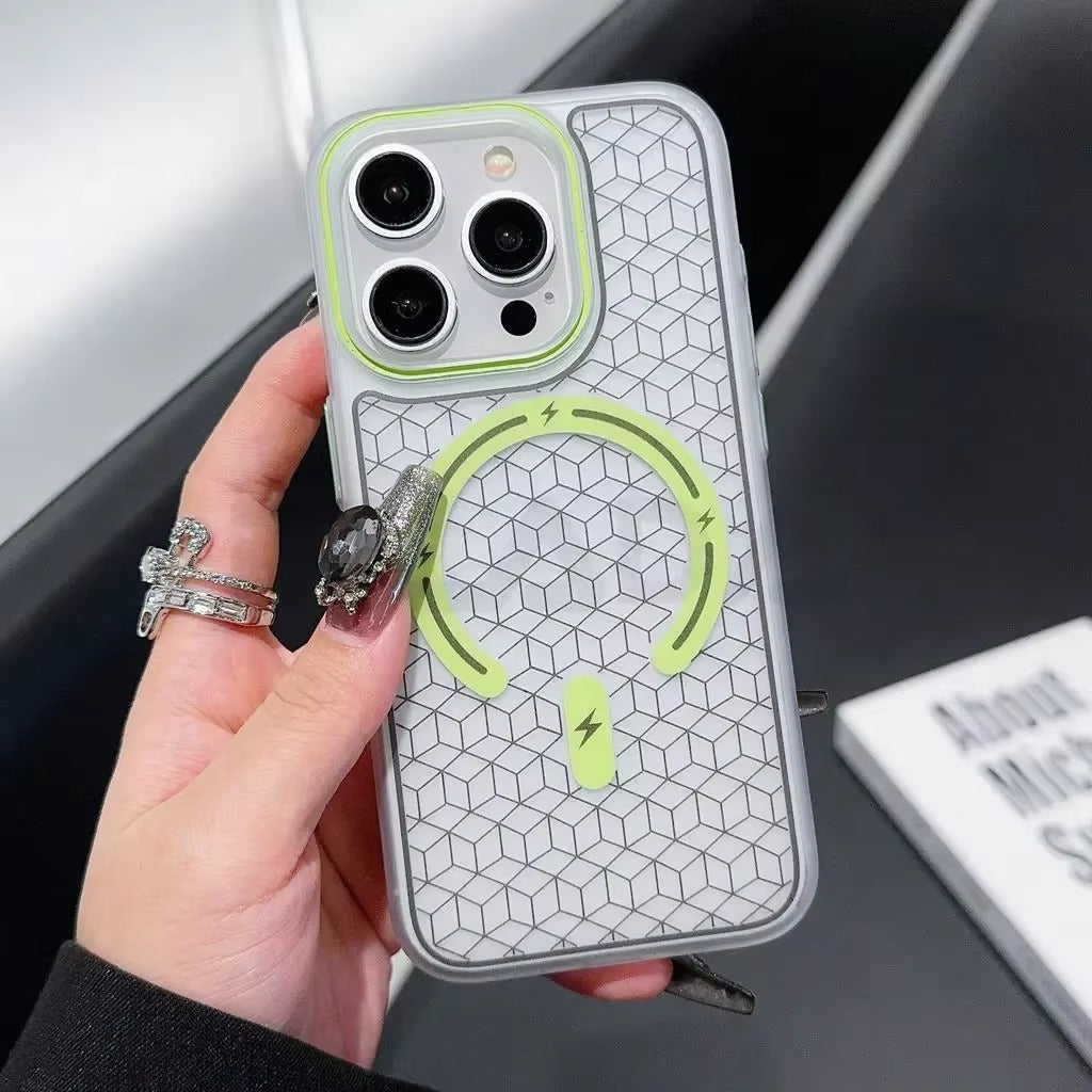 High Quality Apple iPhone Case Camera  & Screen Protection, Ultra Thin Shockproof Magnetic Full All Around Protection Cover 