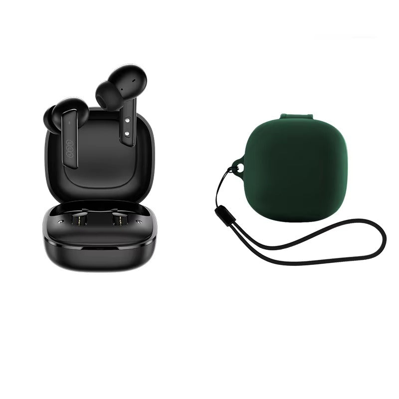 Premium, ANC Wireless Headphones –  Bluetooth 5.2 Earphones with 6-Mic ENC, HD Call, Transparency Mode for Apple iPhone