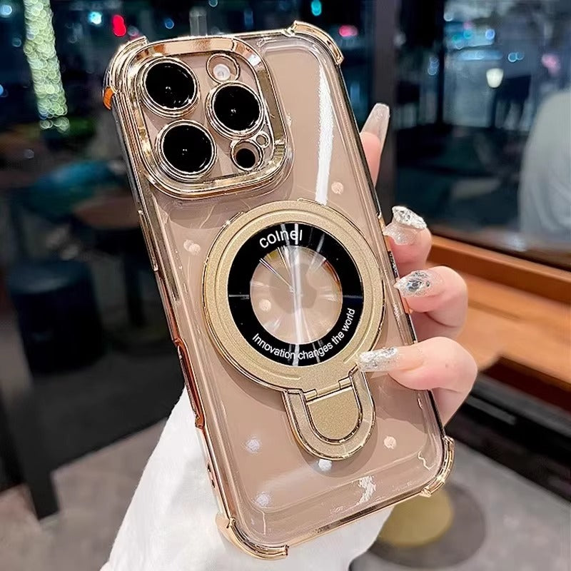 Luxury Apple iPhone Case Compatible, Camera Lens & Screen Protection, Ultra Thin Shockproof Full All Around Protection Cover