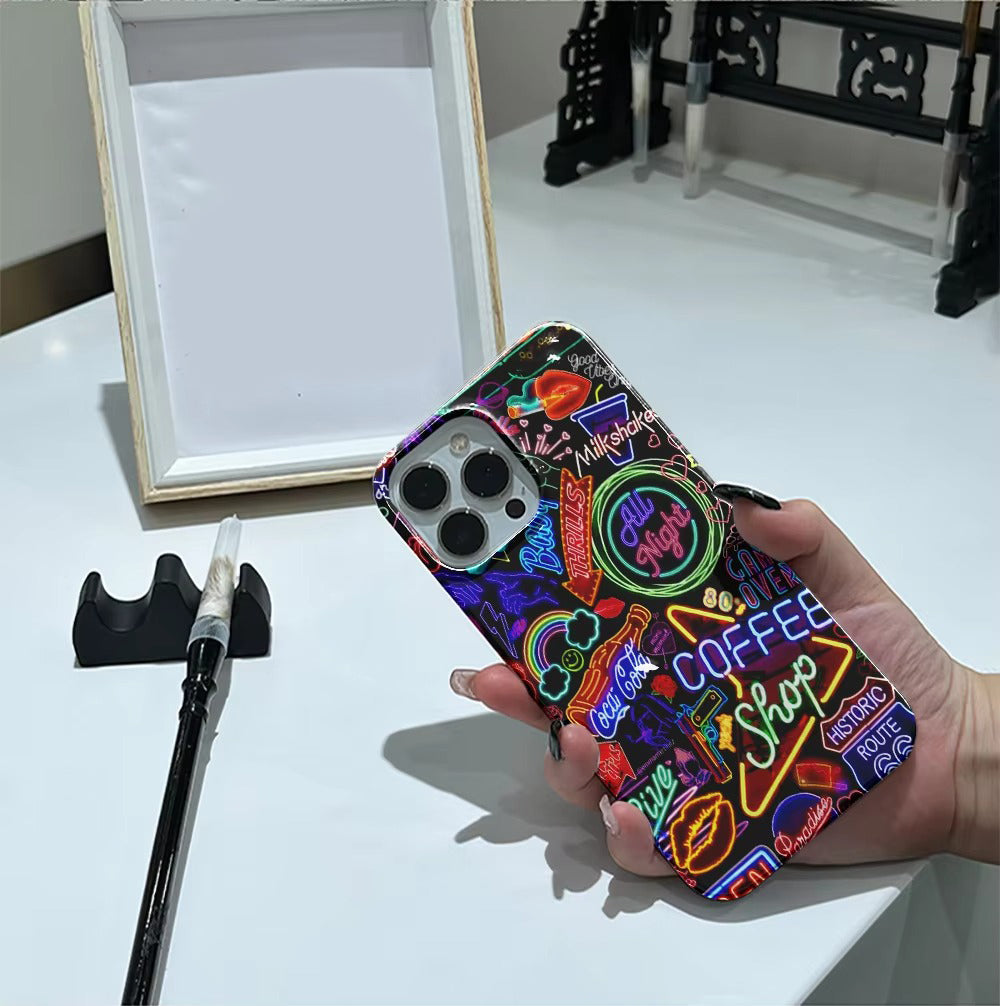 Luxury Apple iPhone Case, MagSafe Compatible, Camera Lens and Screen Protection, Ultra Thin, Shockproof, Magnetic, Full All Around Protection, 2-in-1 Hard Back Cover