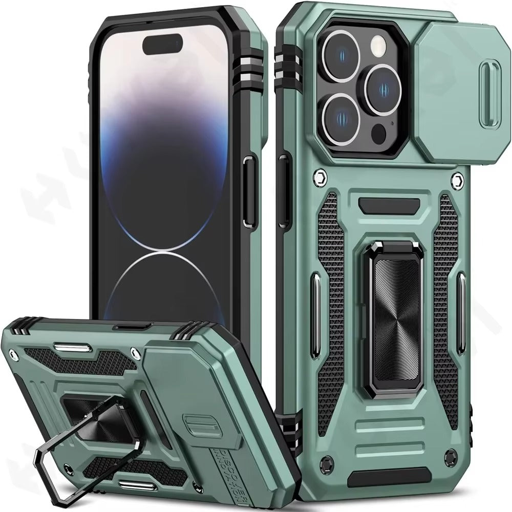 Premium Apple iPhone Case, Camera Protection, Screen Protection, Ultra Thin, Shockproof, Magnetic, Full All Around Protection