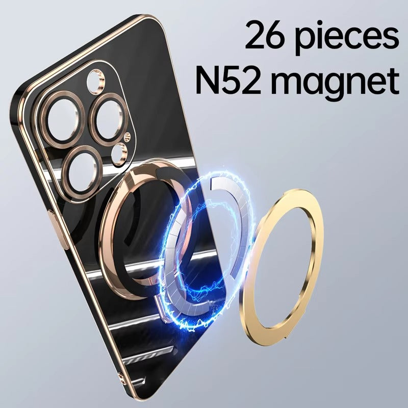 Premium Apple iPhone Case, Camera Protection, Screen Protection, Ultra Thin, Shockproof, Magnetic, Full All Around Protection