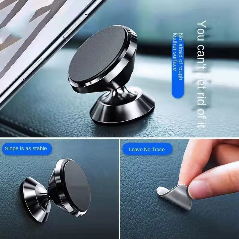 Premium, Magnetic Car Phone Holder – Strong Magnet Mount, Dashboard or Vent Stand, GPS Support for Apple iPhone