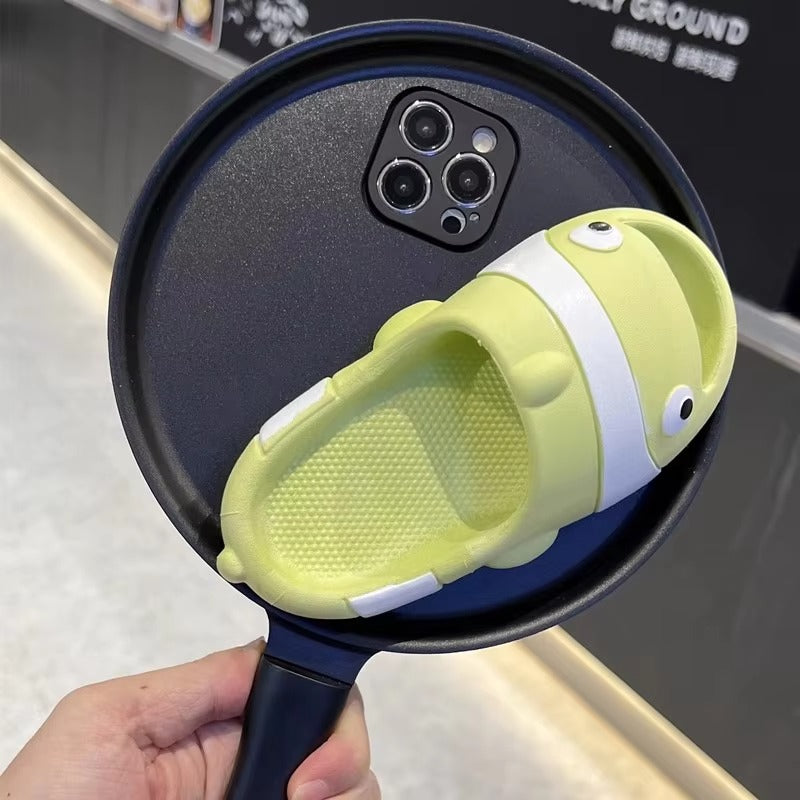 Premium Apple iPhone Case, MagSafe Compatible, Camera Lens and Screen Protection, Ultra Thin, Shockproof, Magnetic, Full All Around Protection, Frying Pan Slipper Cover