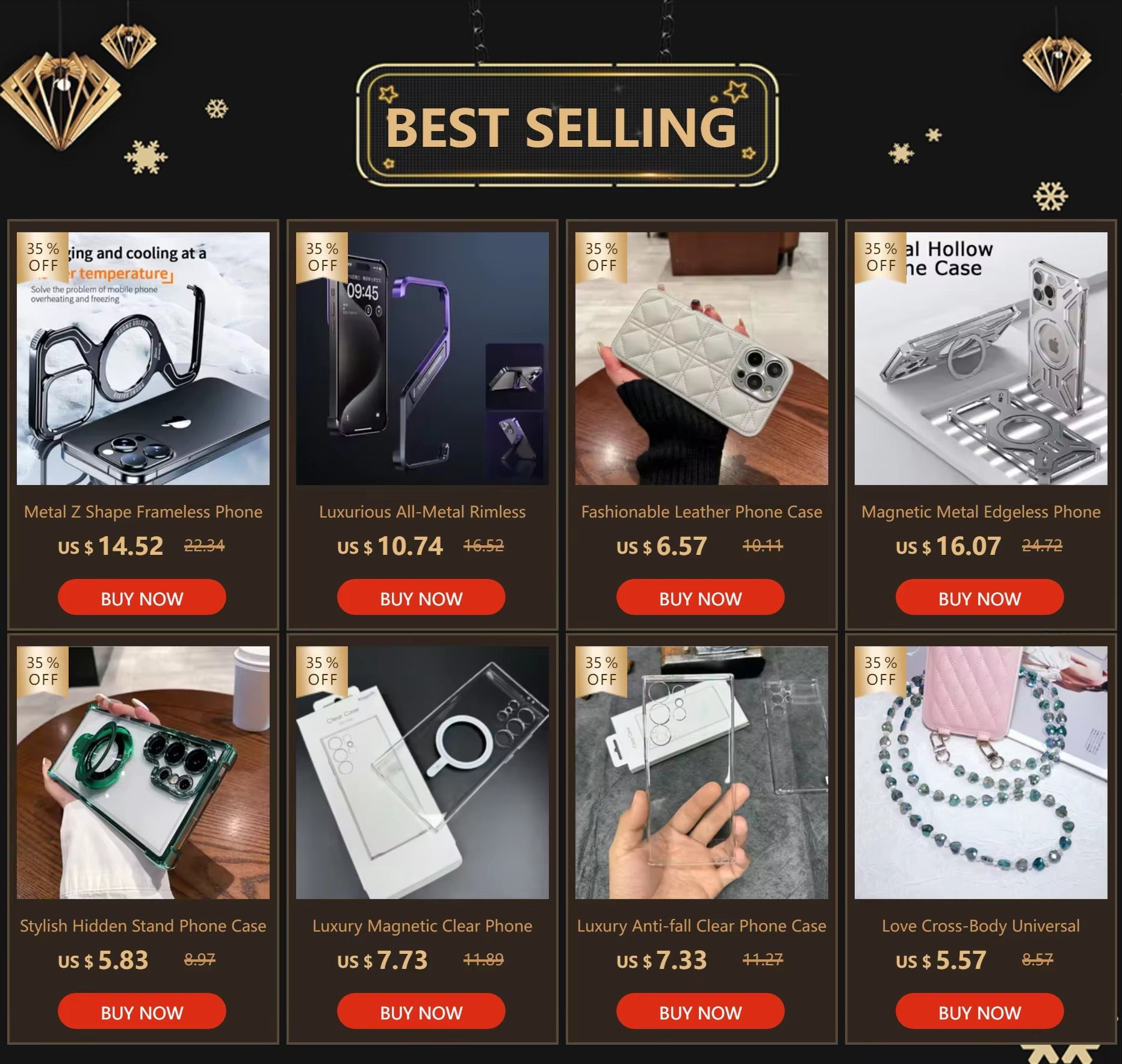 High Quality Apple iPhone Case MagSafe Compatible, Camera Lens & Screen Protection, Cover with Metal Frame Glass Back