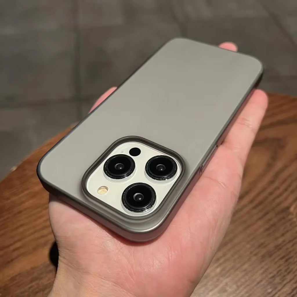 High Quality Apple iPhone Case, MagSafe Compatible, Camera Lens & Screen Protection, Ultra Thin, Shockproof, Magnetic Full All Around Cover – Matte Translucent Hard PC Case with Slim Skin Back for Durable Protection