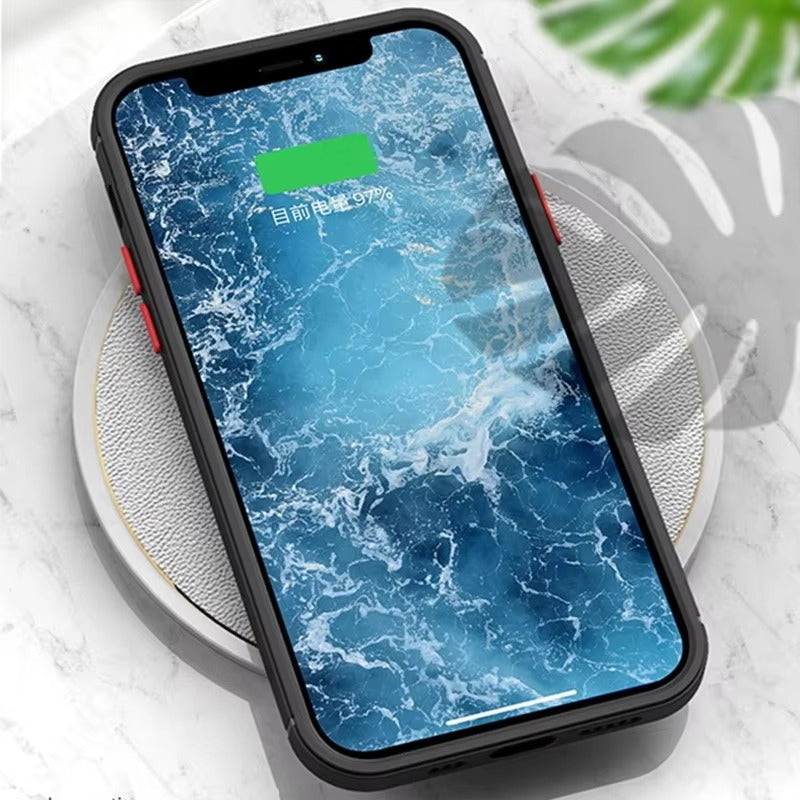 Robust Apple iPhone Case, MagSafe Compatible, Ultra Thin Screen Protection, Acrylic Matte Shell Featuring Astronaut Art