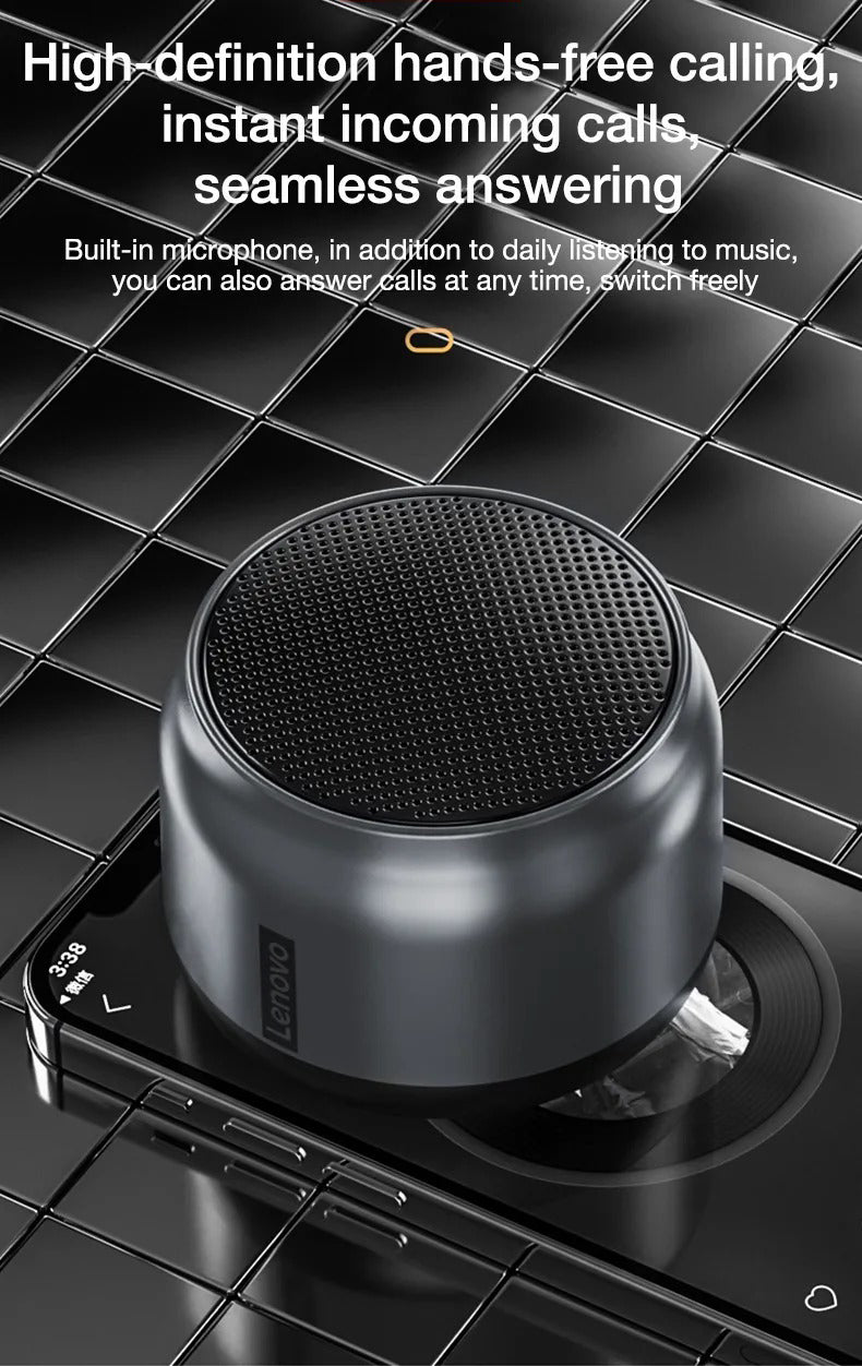 Premium RGB Bluetooth Speaker – Portable Wireless Mini Subwoofer with HiFi Stereo Sound, 360° Surround, TWS Pairing, TF Card, Long Battery Life