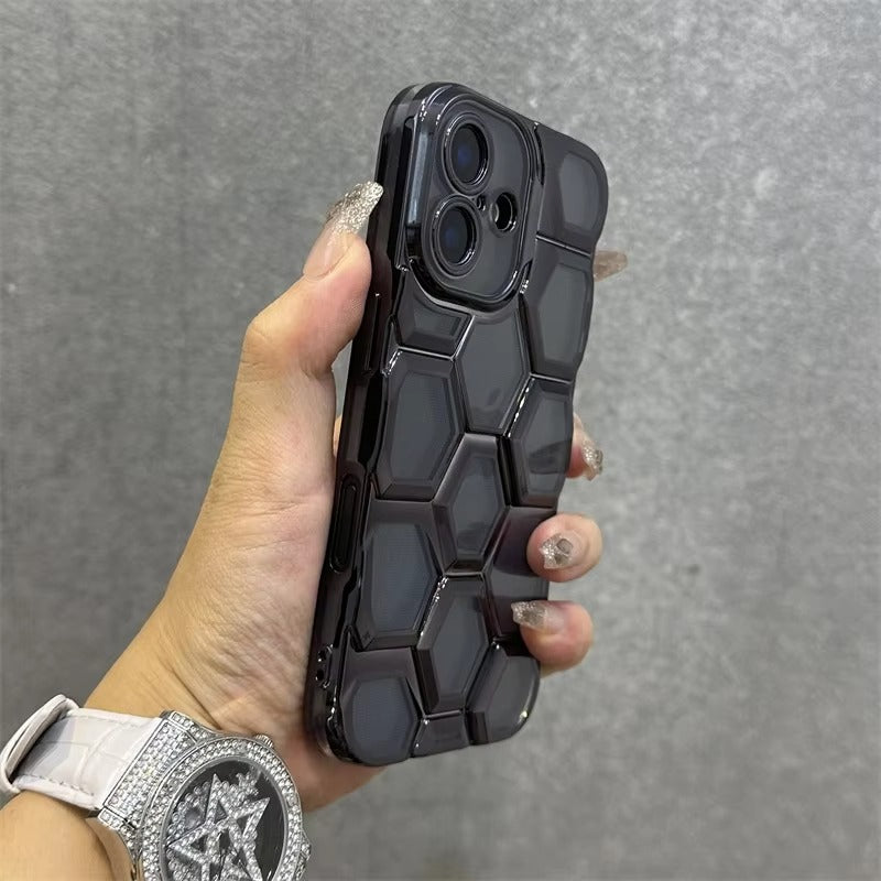 Luxury Apple iPhone Case, MagSafe Compatible, Camera Lens & Screen Protection, Ultra Thin, Shockproof, Magnetic Full All Around Cover – Clear Electroplated TPU Case with Football Design & Wrist Hand Chain