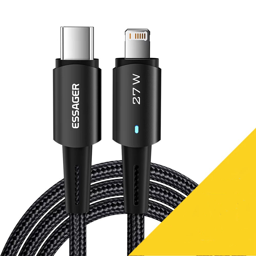 Premium, USB-C to Lightning Cable – 20W Fast Charging Wire for iPhone, iPad, MacBook, Type-C to Lightning Data Cable 