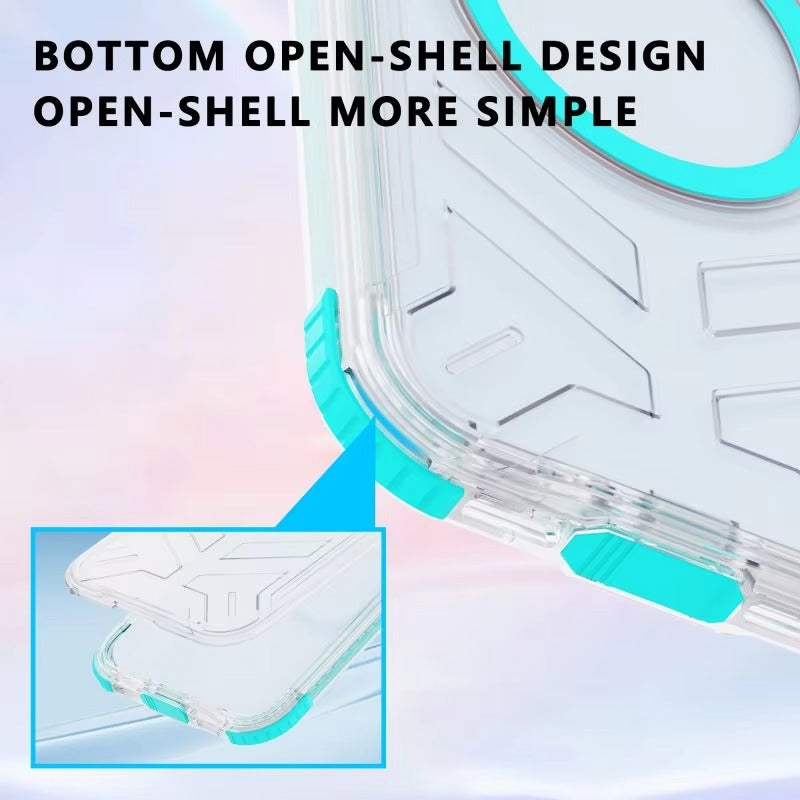 Luxury Apple iPhone Case MagSafe Compatible, Camera Lens & Screen Protection,  Cover with IP68 Sealed Sport Design