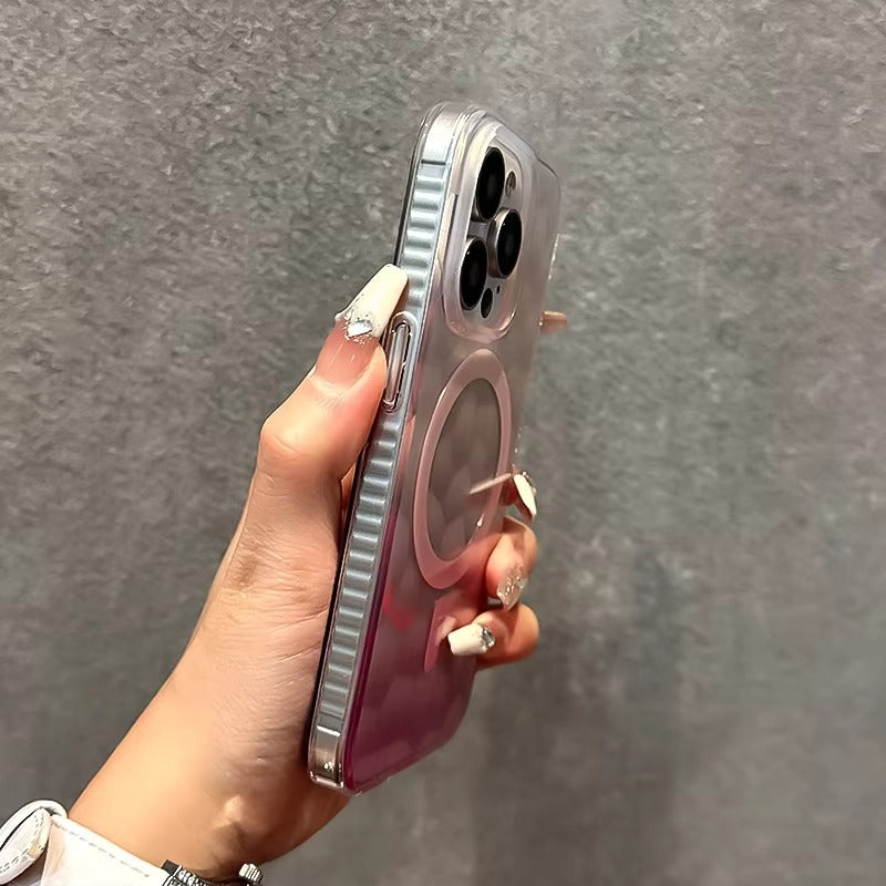 Luxury Apple iPhone Case Camera Lens & Screen Protection, Ultra Thin Shockproof Magnetic Full All Around Protection Cover 